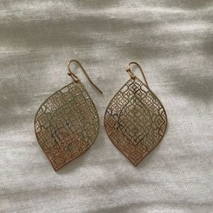 Rose Gold Earrings